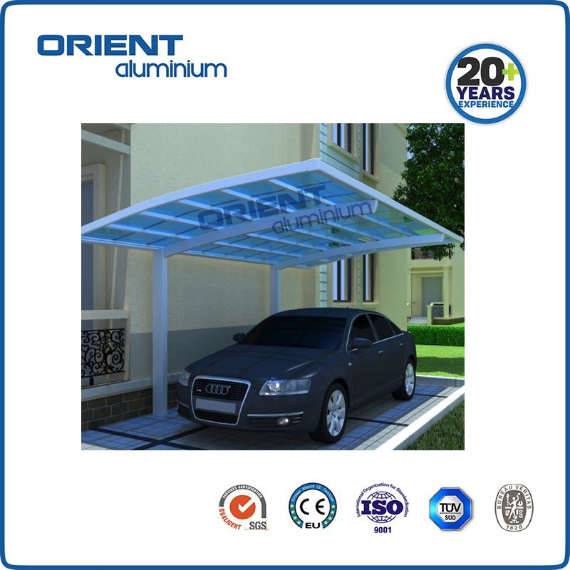 Light Weight Fashion Design Aluminium Assembly Carport