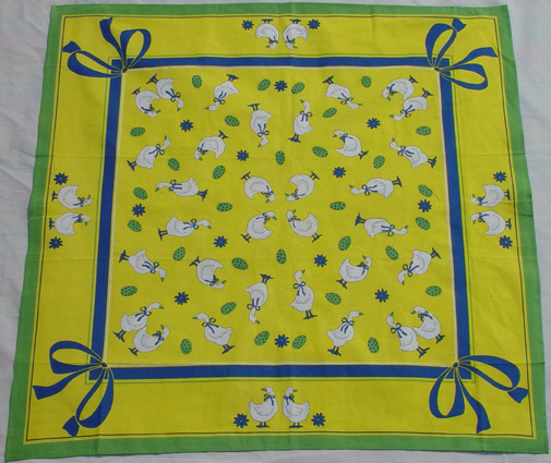Cotton Check Pattern Table Cloth