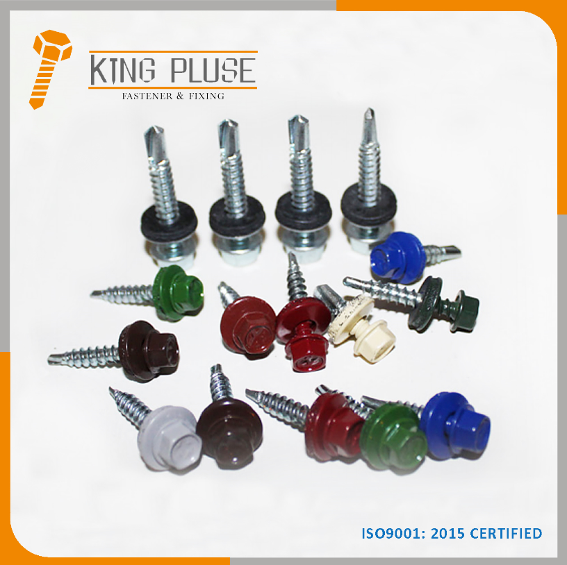 Hex Washer Head Self Drilling Screw (Roofing Screw) – Reduced Point #2