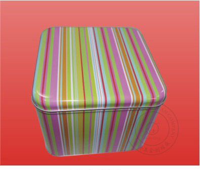 Square can, gift box, candy box, biscuit box, food grade tinplate box