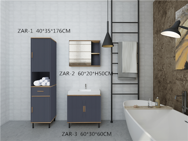 Bathroom collection ( Tall tower、Basin Cabinet、Mirror Cabinet )