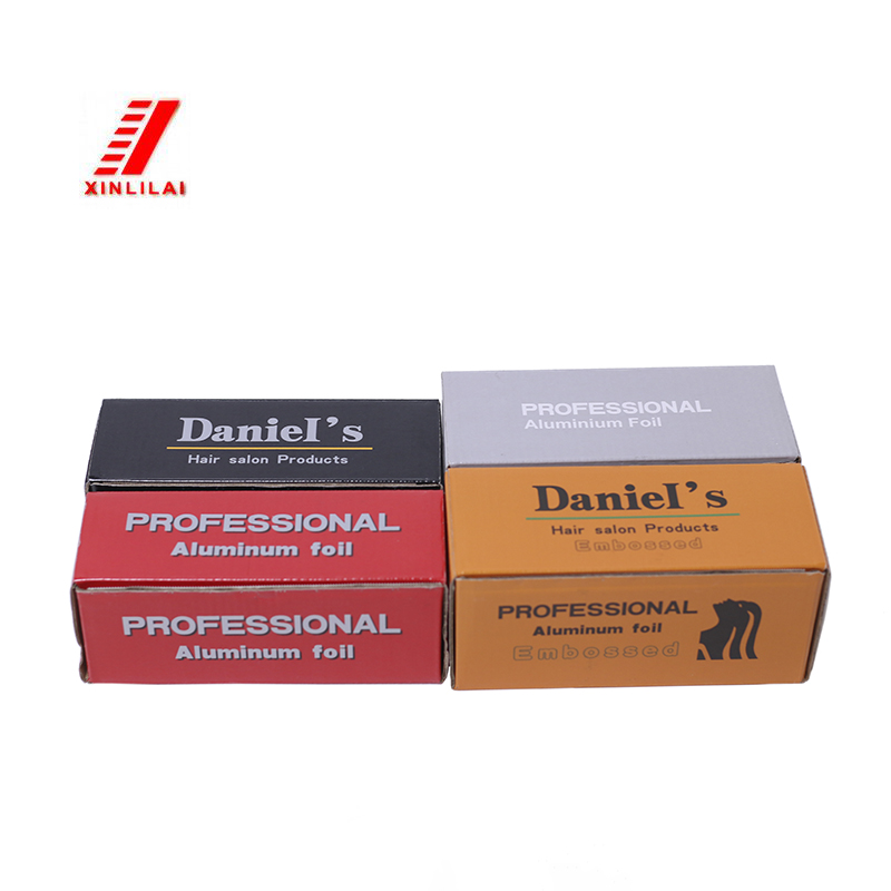 Foodgrade Aluminium foil roll hairdressing foil embossed foil