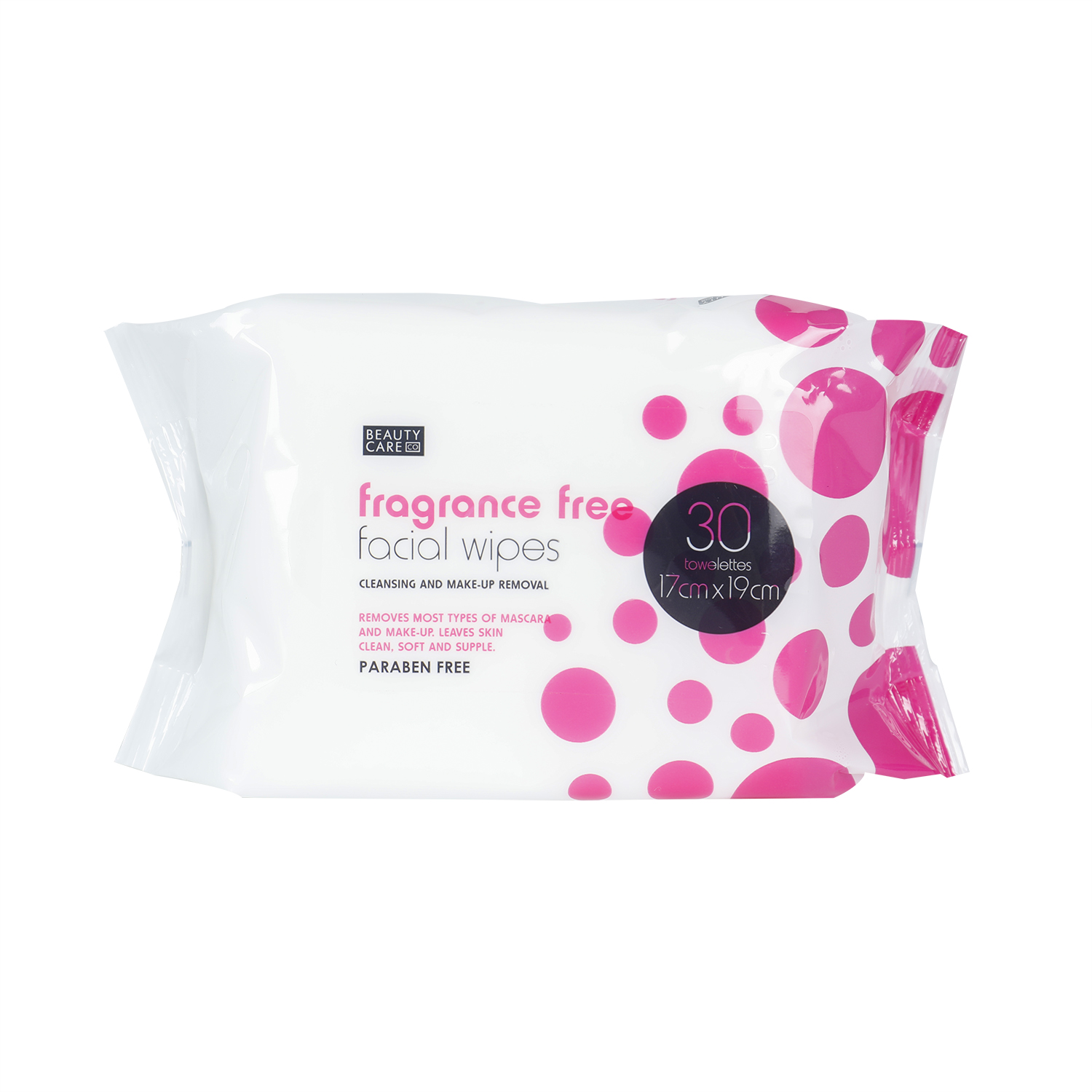 beauty care cleansing facial wipes