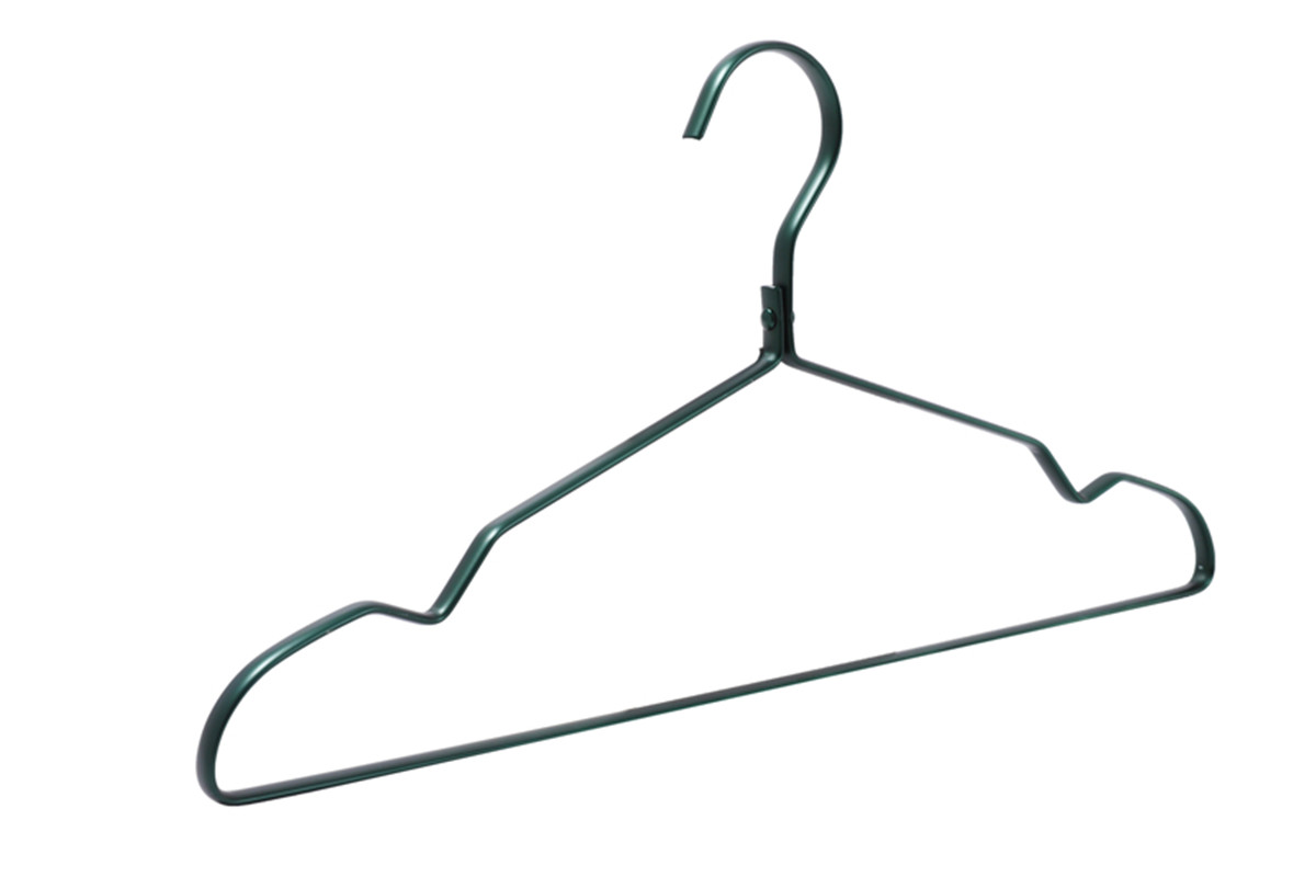 ellipse aluminum suit hanger