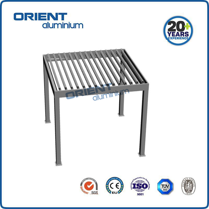 hot sell pergola louvre roof aluminium outdoor waterproof