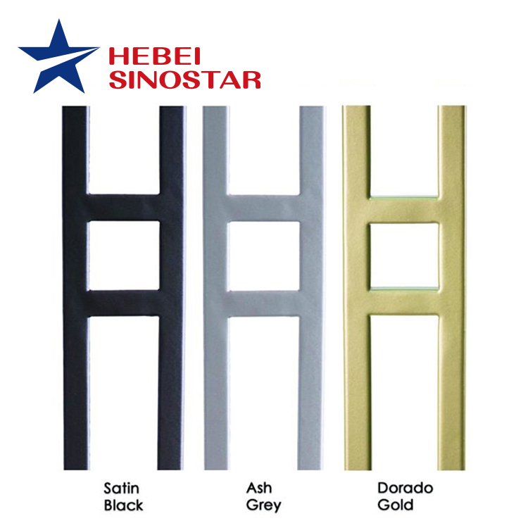 Solid wrought iron balusters