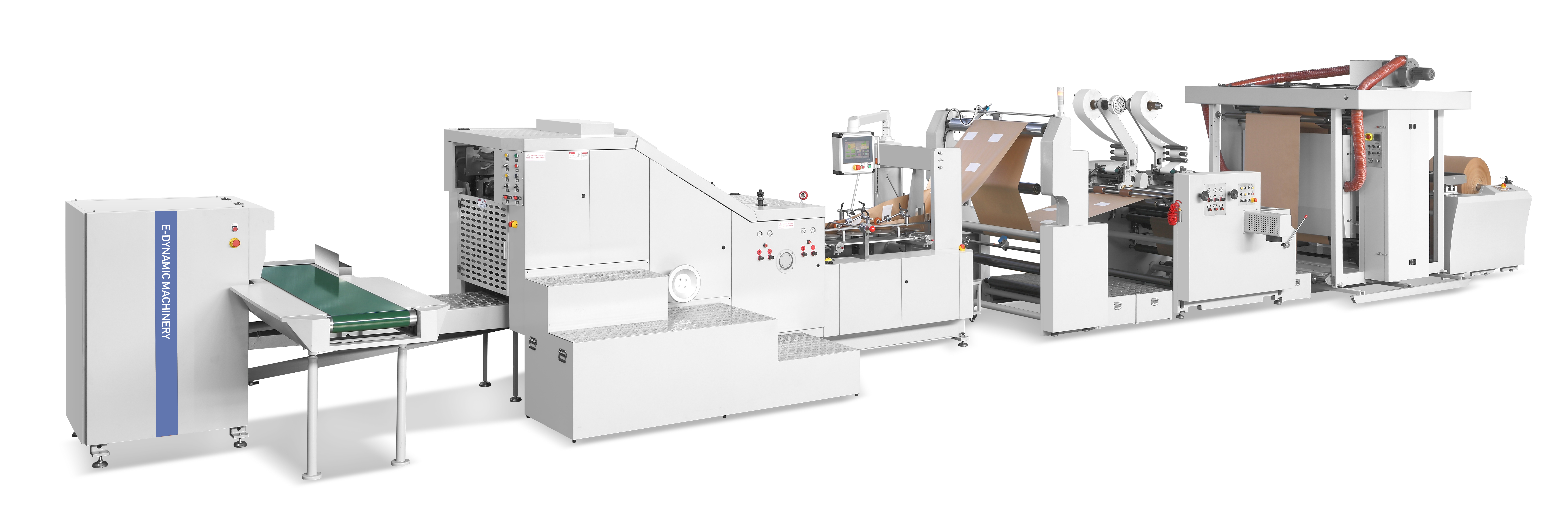Fully Automatic Square Bottom Paper Patch Bag Making Mchine