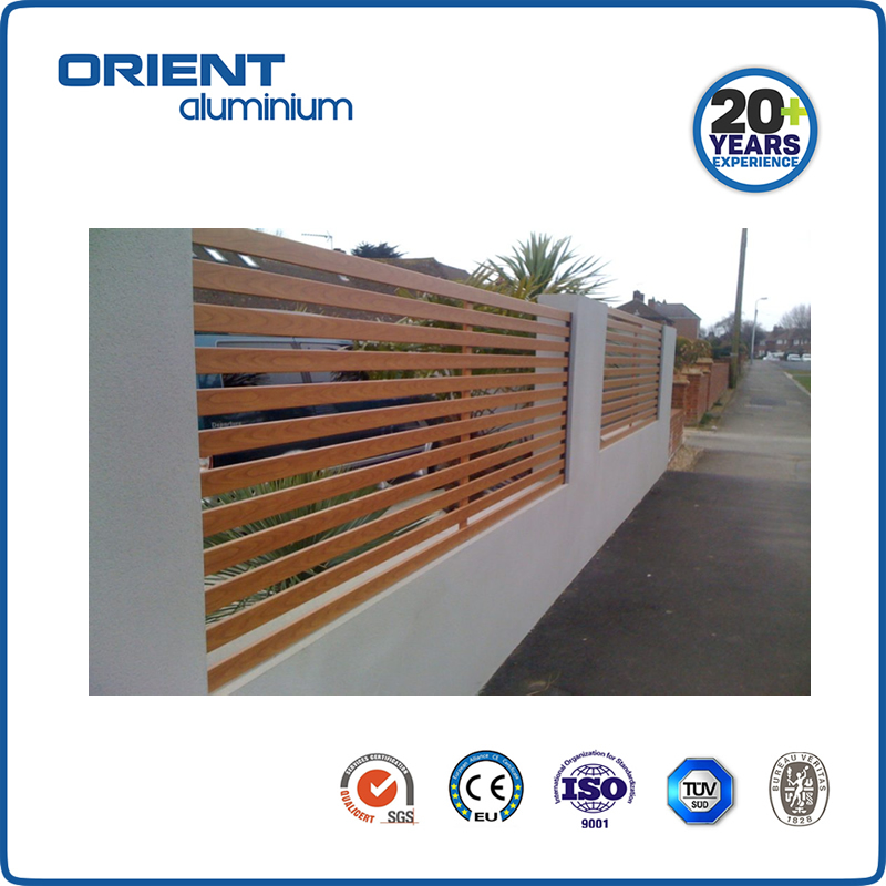 Orient Aluminium Fence Panel Aluminium Garden Fence China Factory