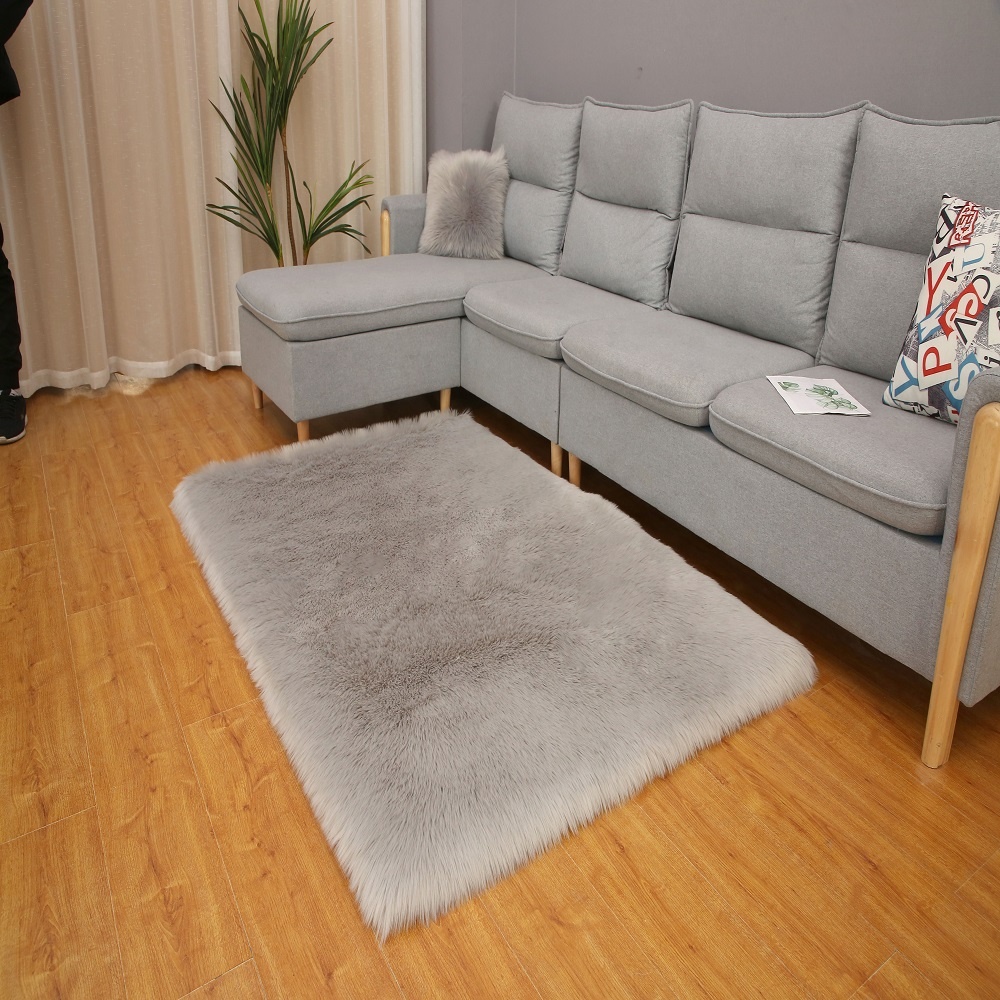 sheepskin faux fur carpet for living room Fashion long hair home decoration fur carpets