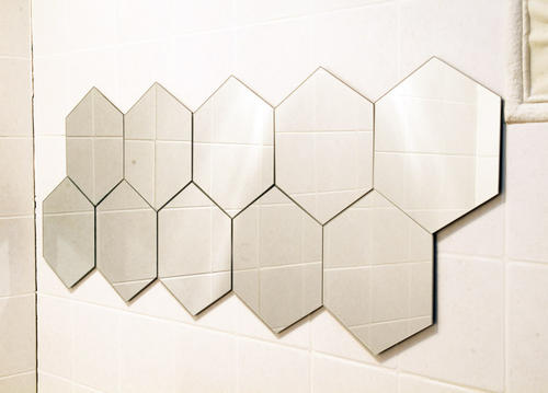 Easy hanging Modern Frameless Bathroom Oval Mirror in 3mm, 4mm, 5mm, 6mm