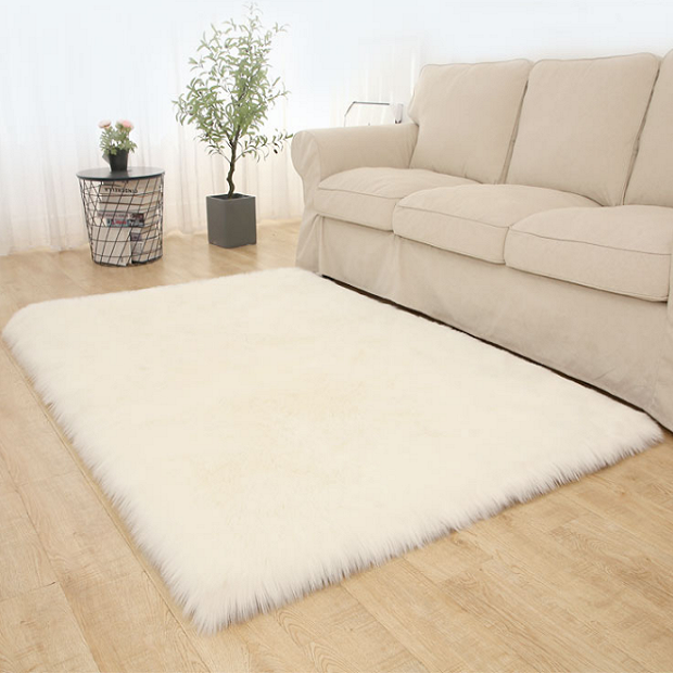 Luxury faux fur carpets sheepskin fur carpet decoration fur carpets and rugs
