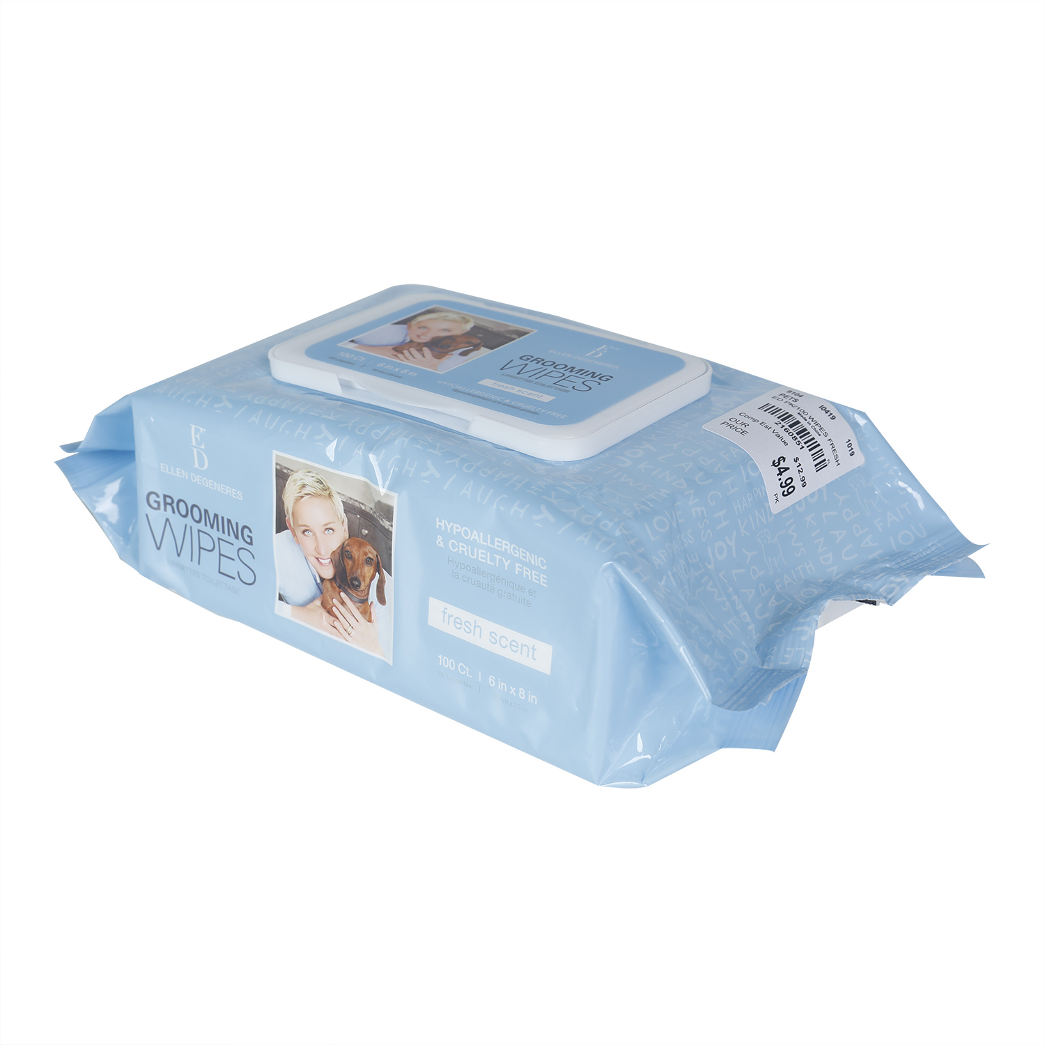 ED pet wipes