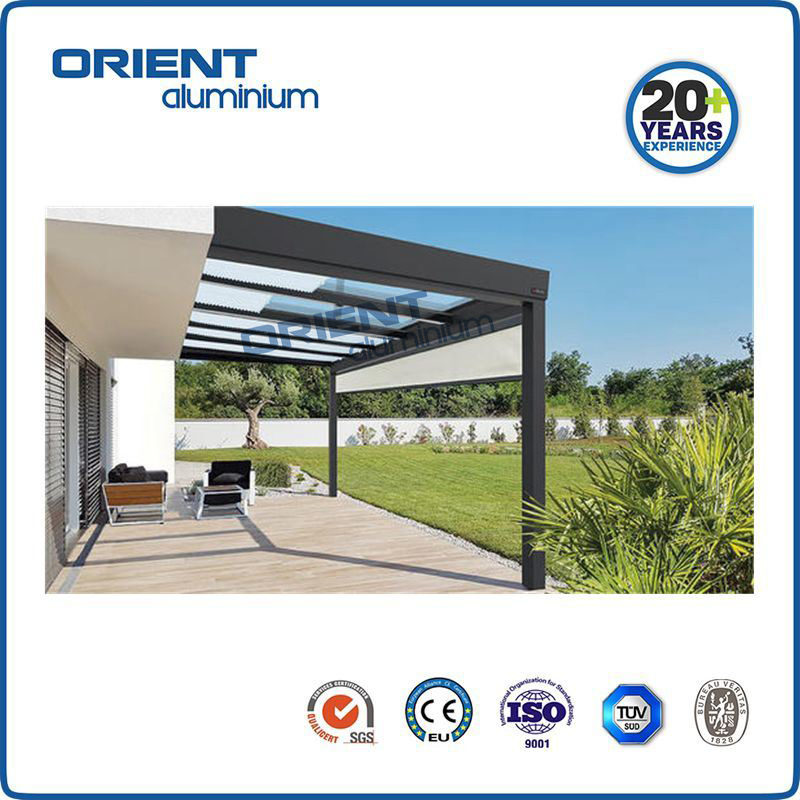 Hot sale waterproof aluminium pergola good quality and price