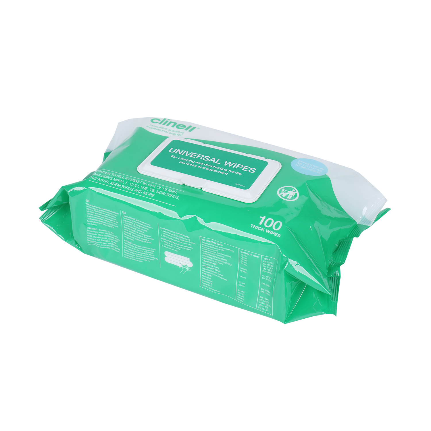clinell Antibacterial wipes