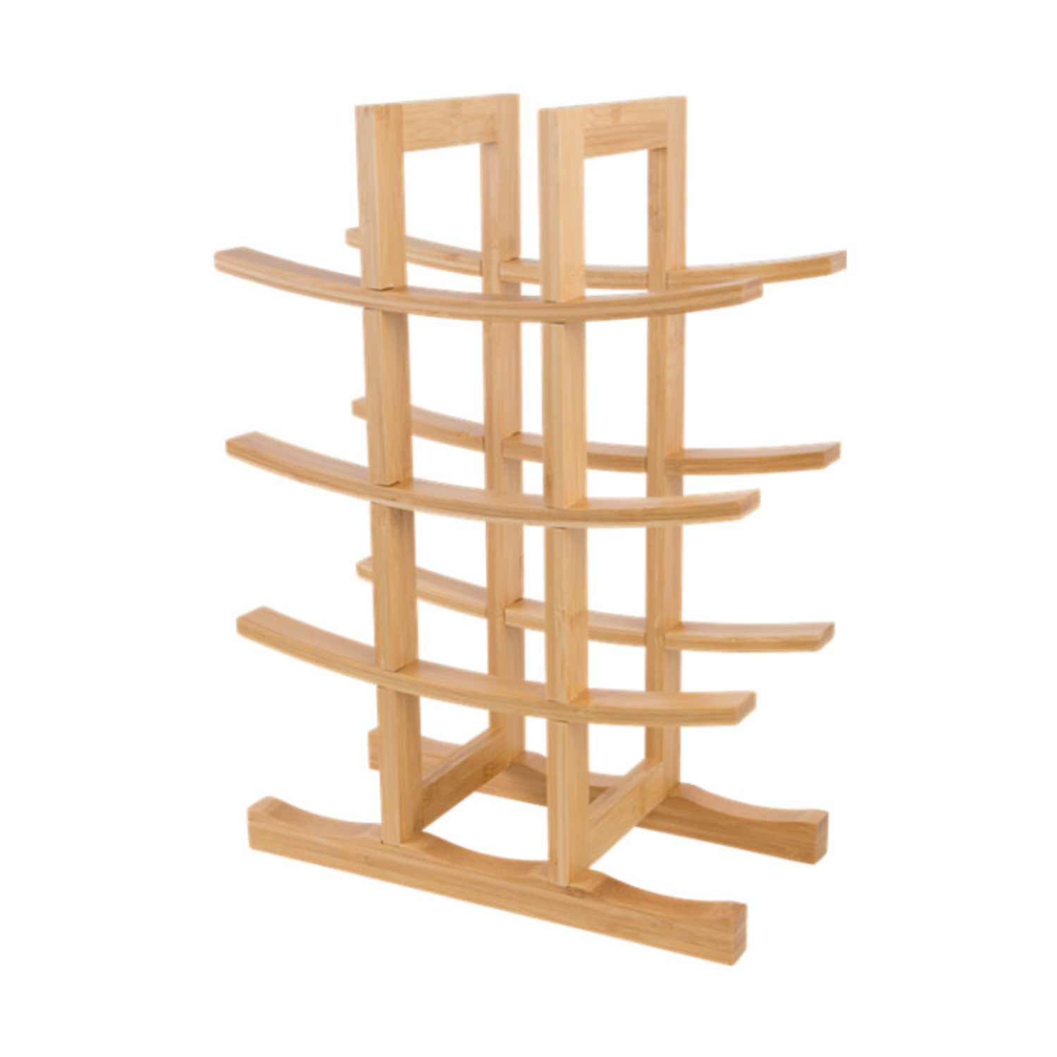 bamboo wine rack