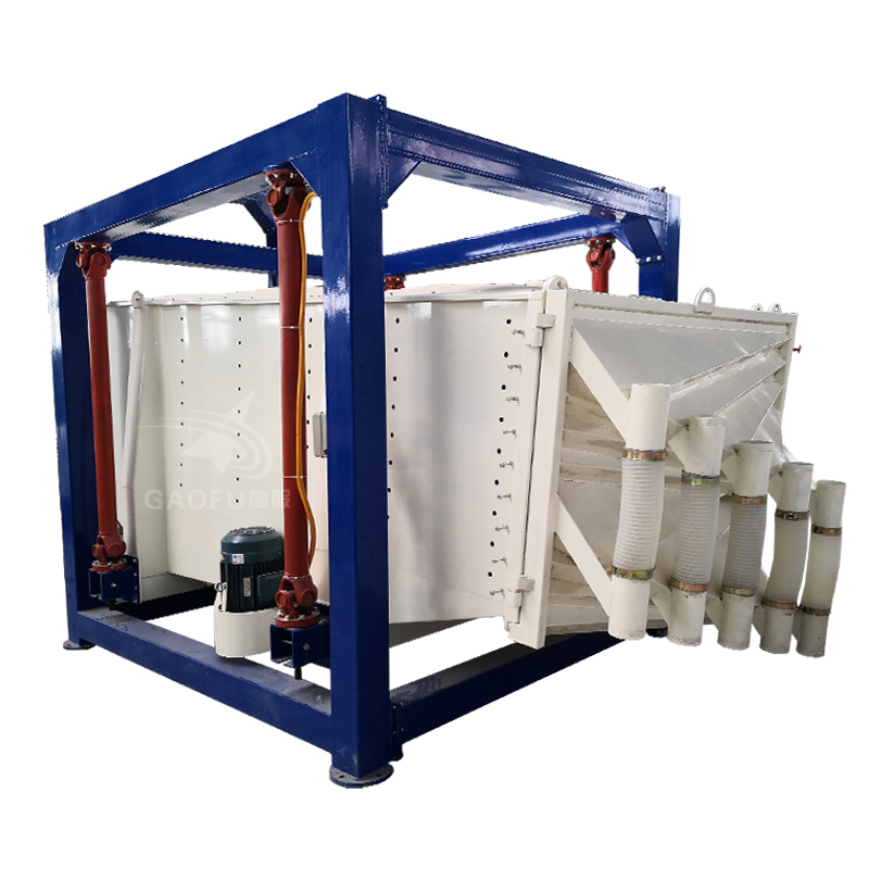 Factory wholesale Gaofu mining sieving machine square swing sieve metal powder mining powder square vibrating screen