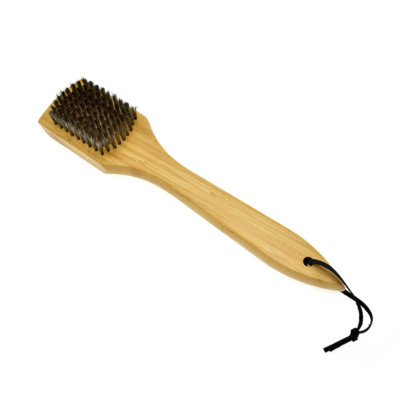 Bamboo Steel Brush