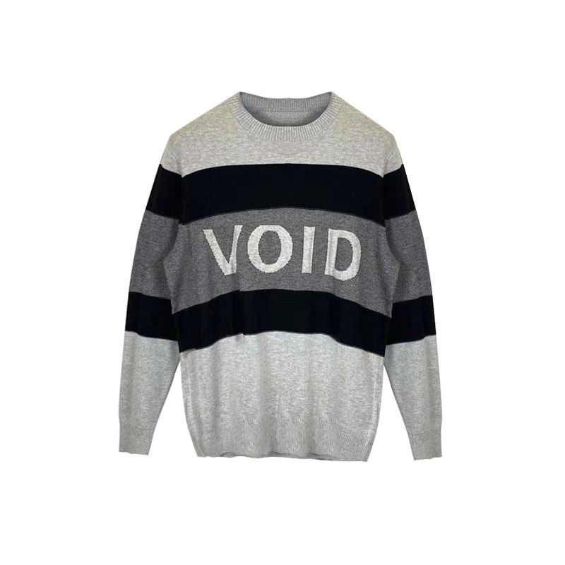 Men's Casual Knitted fashion Crew-neck long sleeve Pullover Sweater