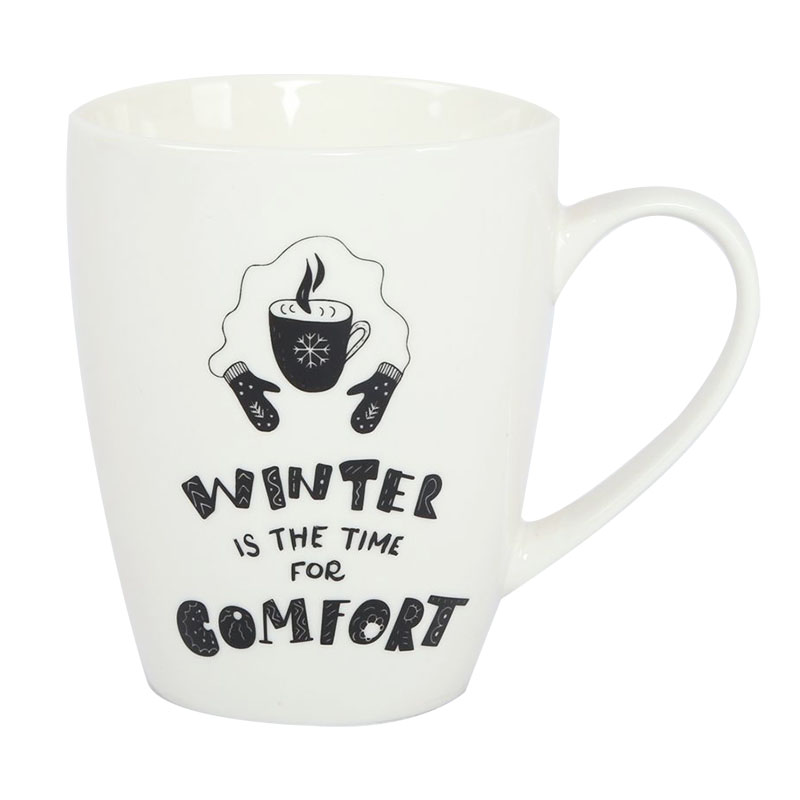 11OZ new bone china mug with decal and Christmas &wording