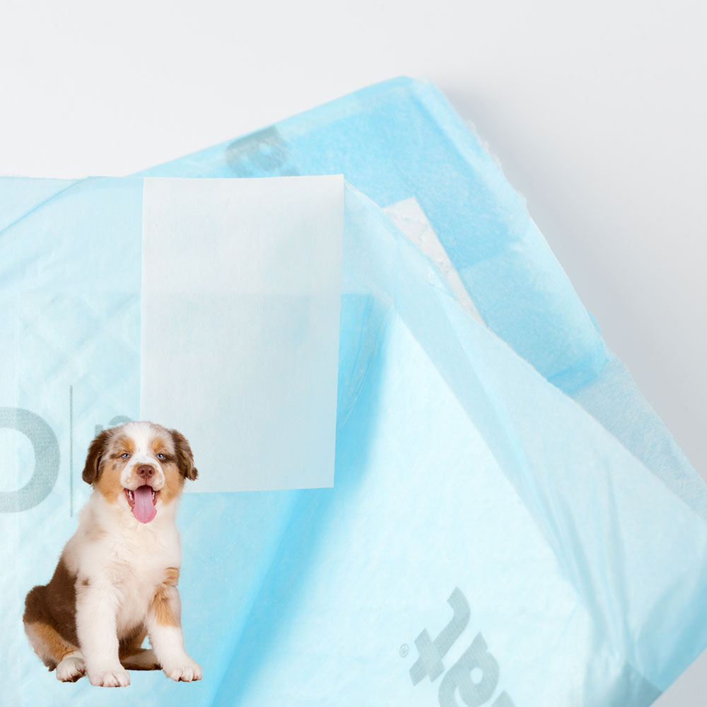 Best quality puppy pads with stickers
