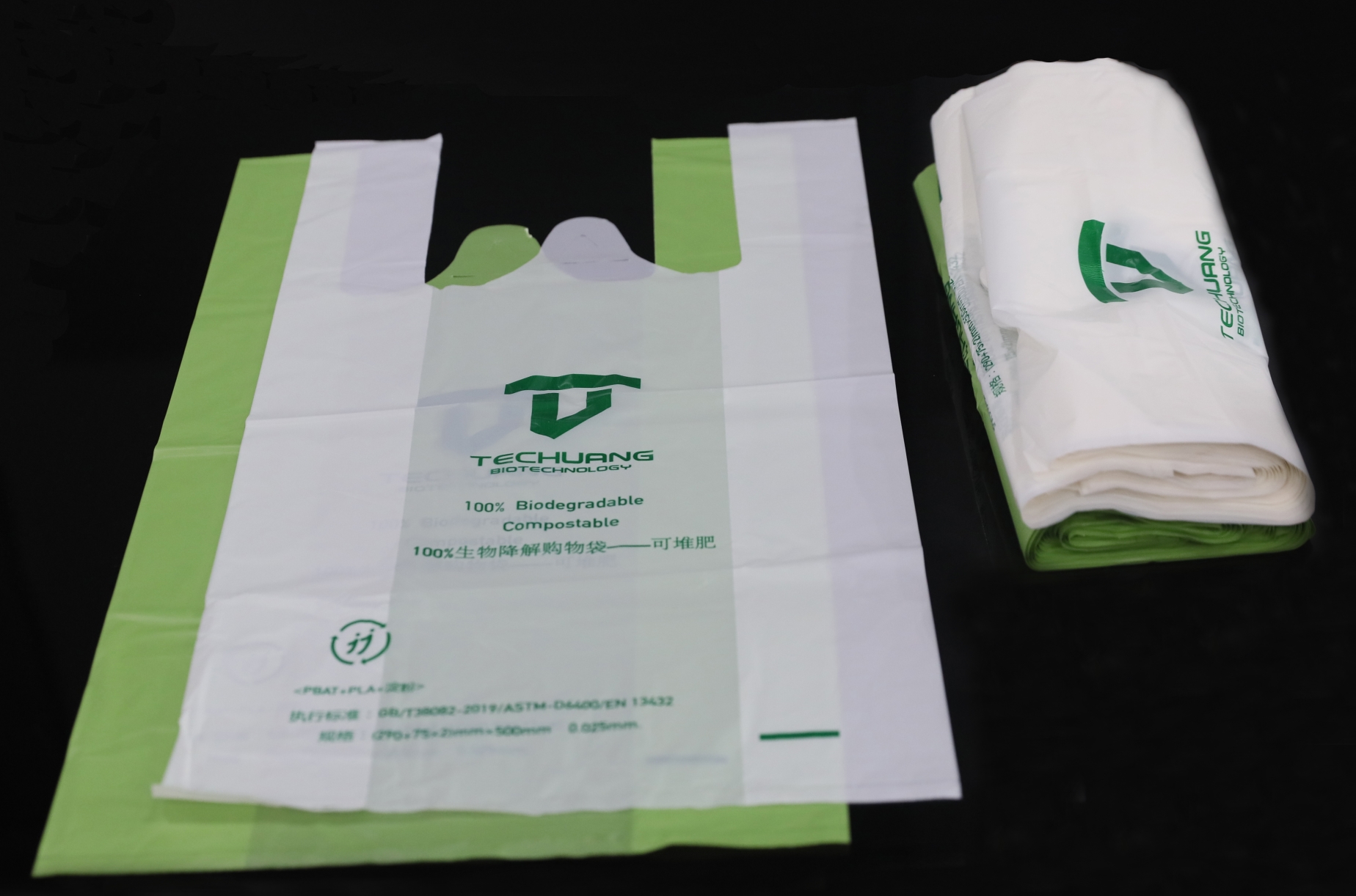 Full Biodegradable Shopping Bag