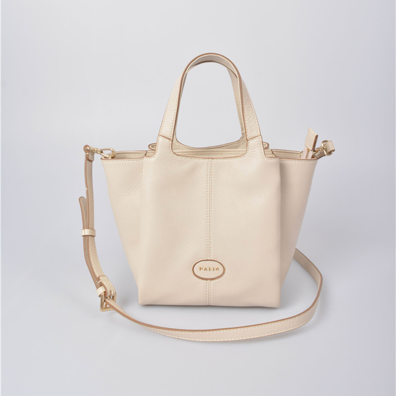 Leather handbag/shopper bag