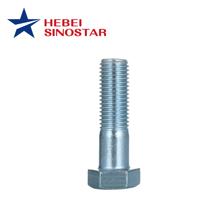 Hot dipped galvanzied Hexagonal Bolts