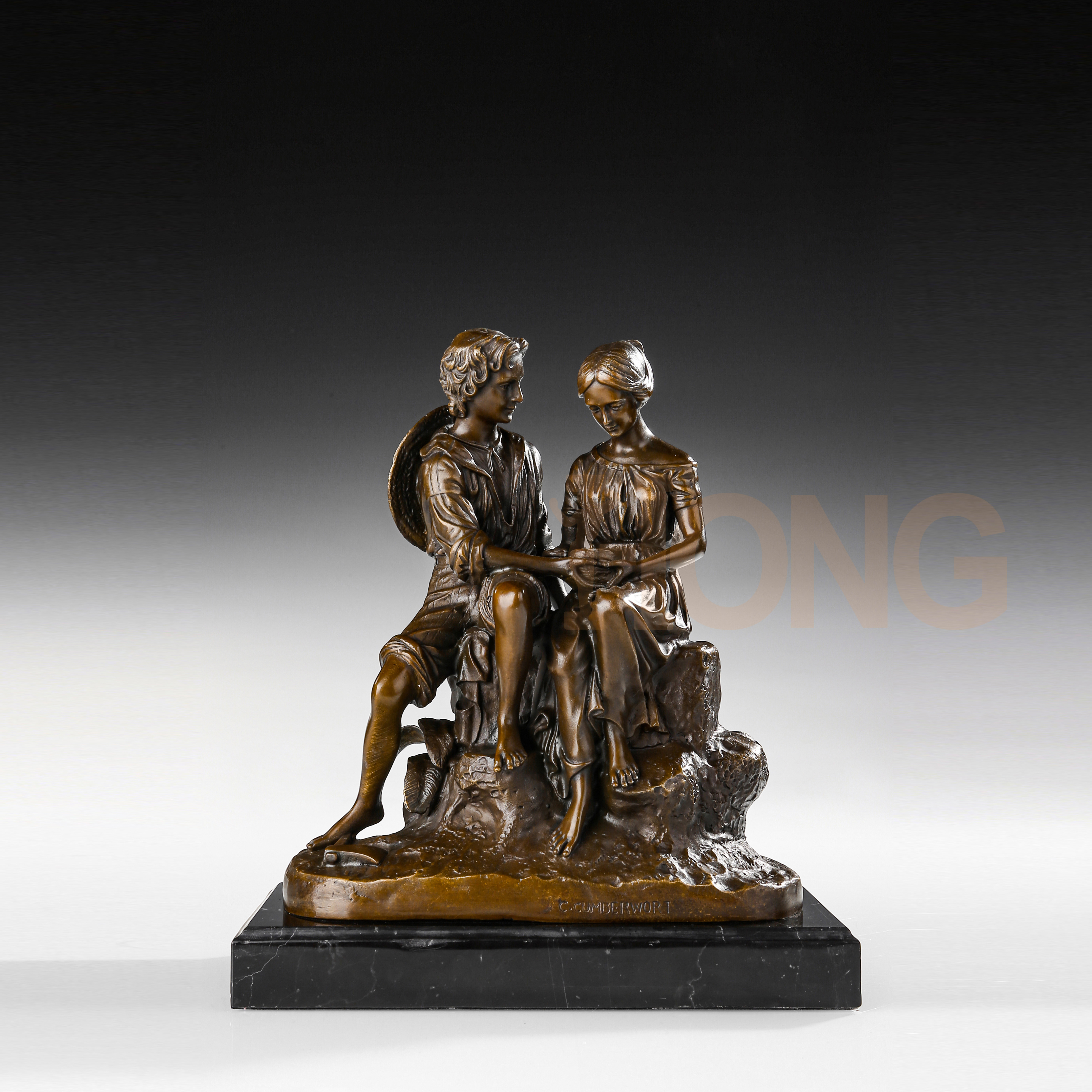 Epa-550bronze Sculptures Hongxin