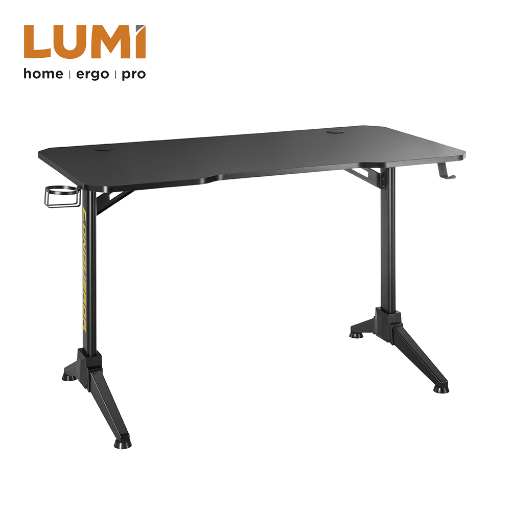 Z-Shaped PC Large Gaming Computer Table
