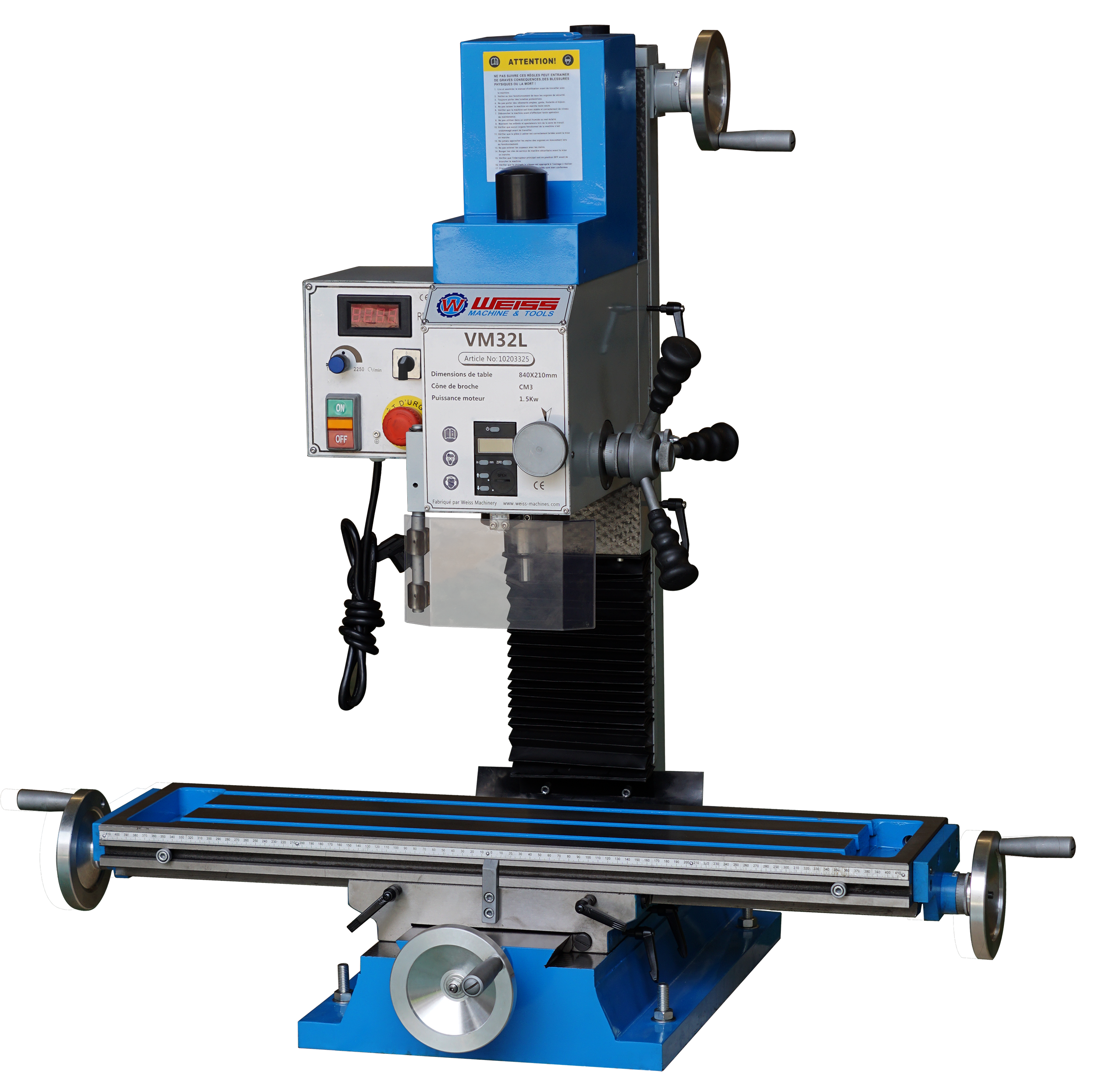 Weiss Milling and drilling machine VM32/32L