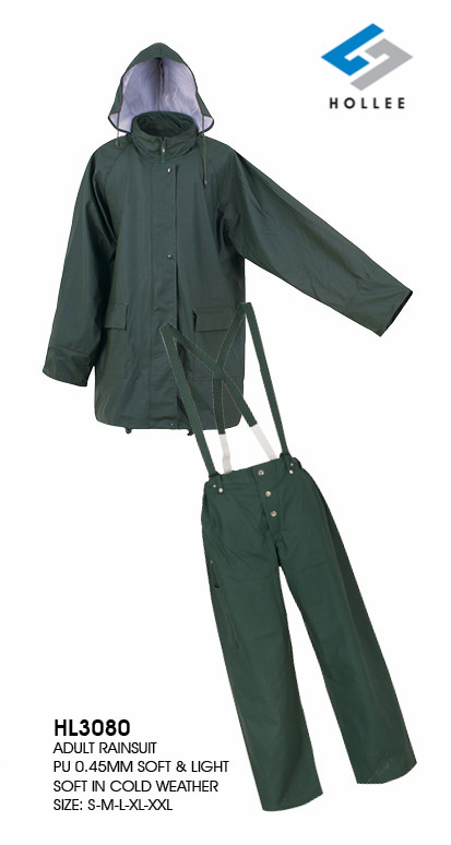 BSCI FACTORY DISNEY APPROVED PU raincoat waterproof for men and women