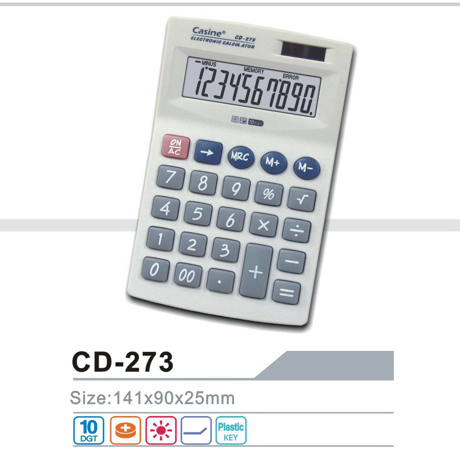 CD-273 - Calculator -10-digit desktop calculator -Casine