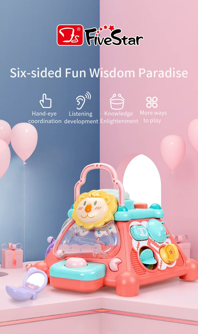 High Quality Six-sides multifuction puzzle toys more ways play Preschool Toy
