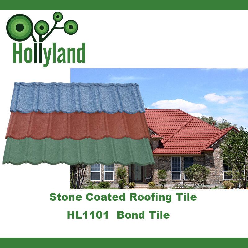 Bond type classical type Economy Stone coated roofing sheet