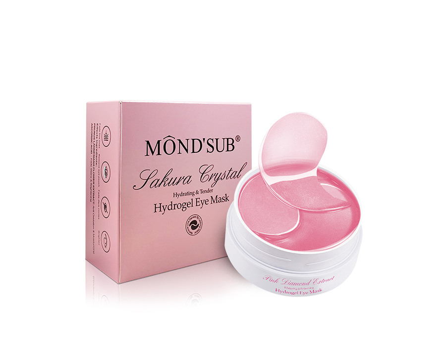 MÔND'SUB Sakura Crystal Hydrogel Eye Mask