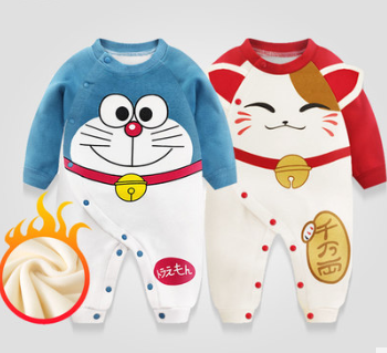 Newborn onesie spring clothes warm cotton thin cotton