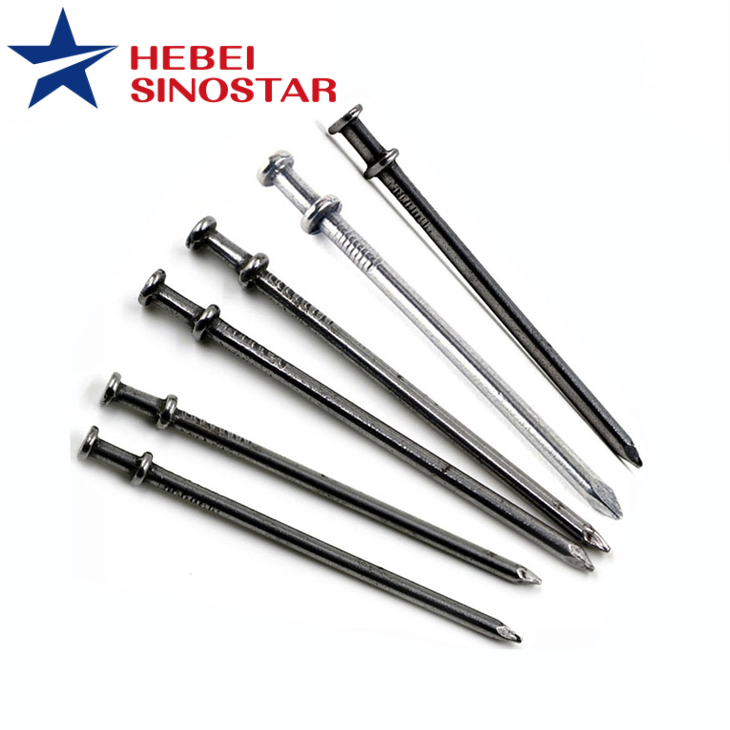 Polished Duplex Headed Steel Nails