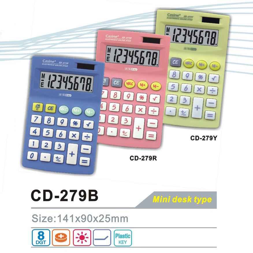 CD-279 8-digit desktop calculator -Casine