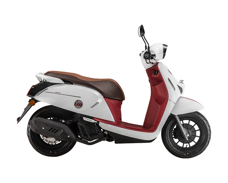 QJMOTOR 2021 model QJ150-27E EEC EURO-V EURO-5 150CC GAS POWER NEO CLASSIC SCOOTER MOTORCYCLE