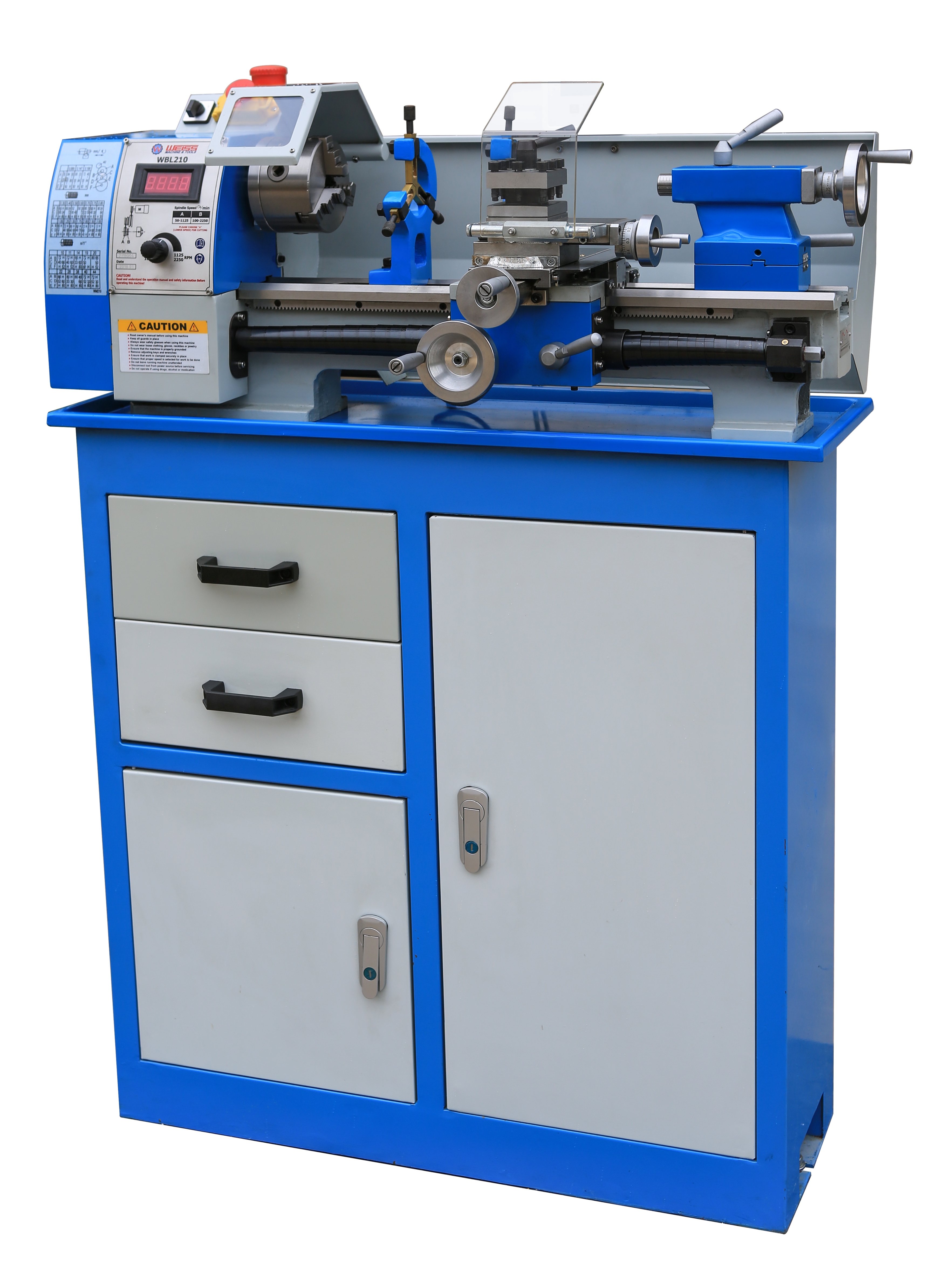 Weiss Variable speed lathe WBL210D