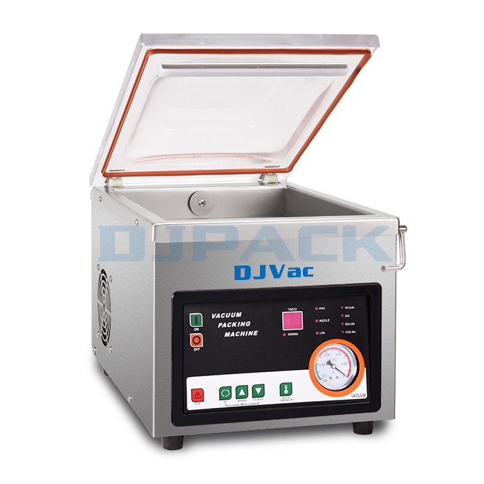 Table top vacuum packaging machine