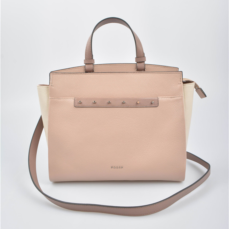 leather handbag/shopper bag