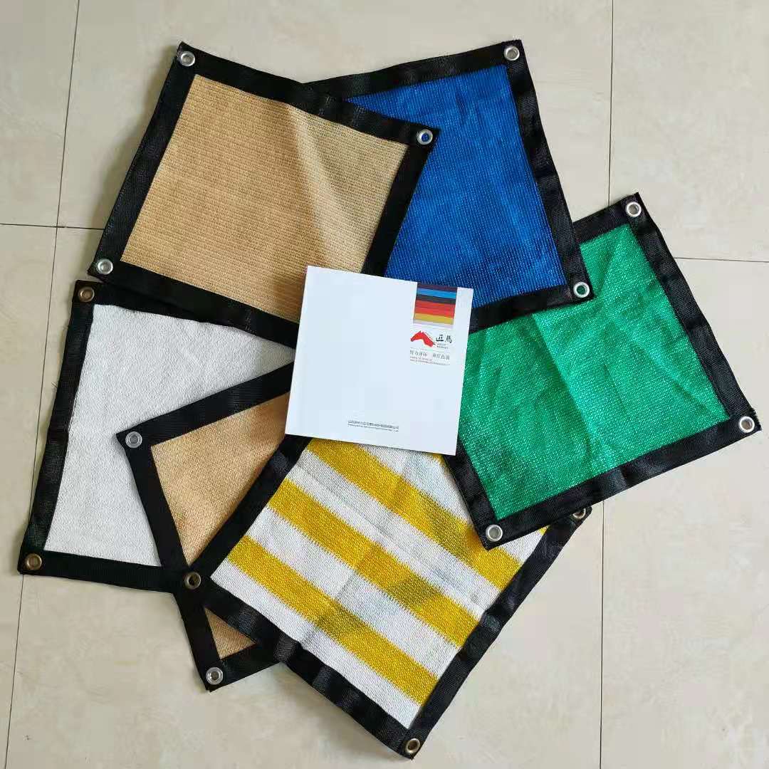 180 gsm with pp webbing 100cm*900cm 100% virgin HDPE brass eyelet balcony privacy screen garden privacy screen