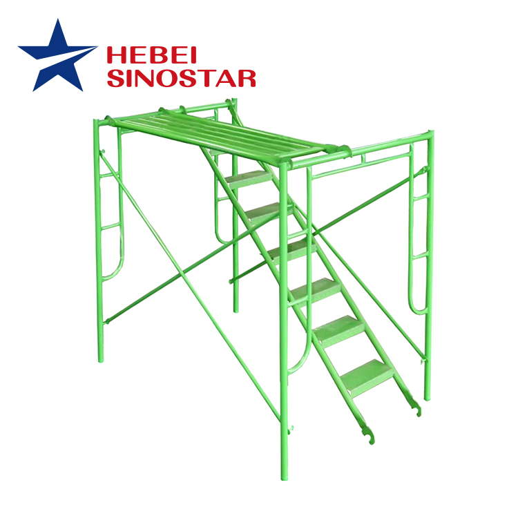 Painted Scaffolding