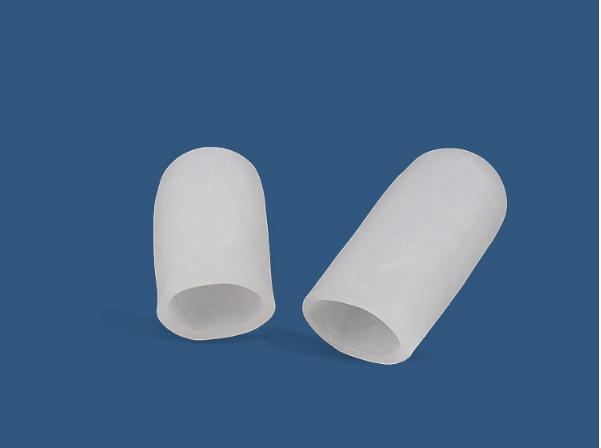 Toe cap with gel toe tube