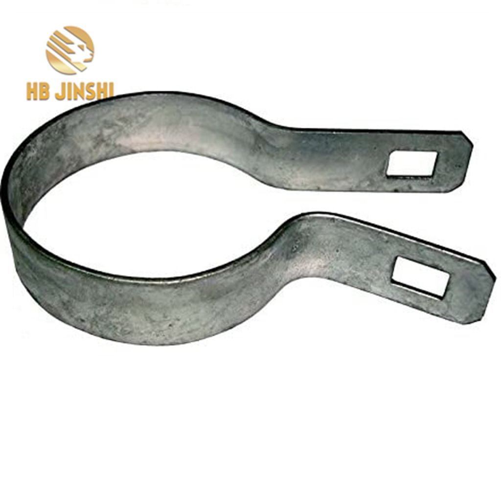 2-3/8 in. Tension Bands with Bolts & Nuts for Chain Link Fence, Gate, Posts