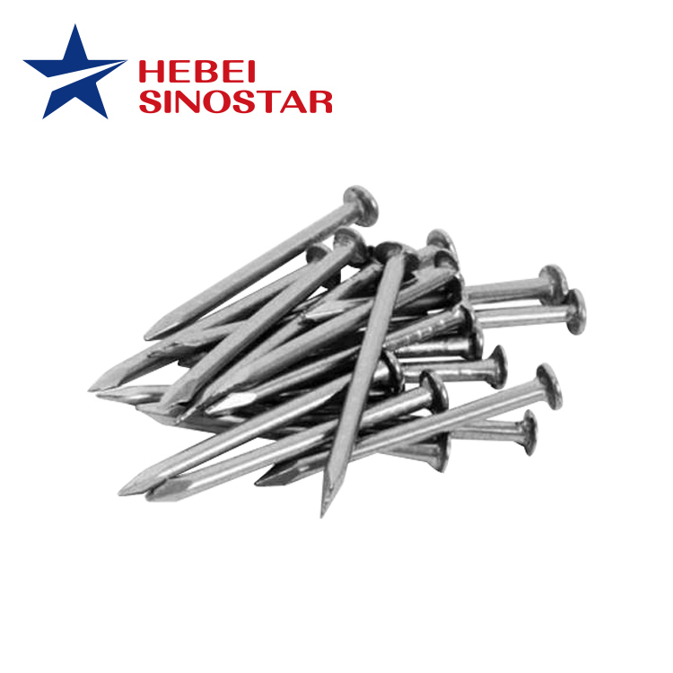 Hardend Blue Plated Concrete Nails