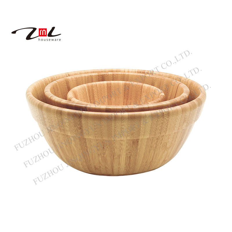 Bamboo Salad Bowl