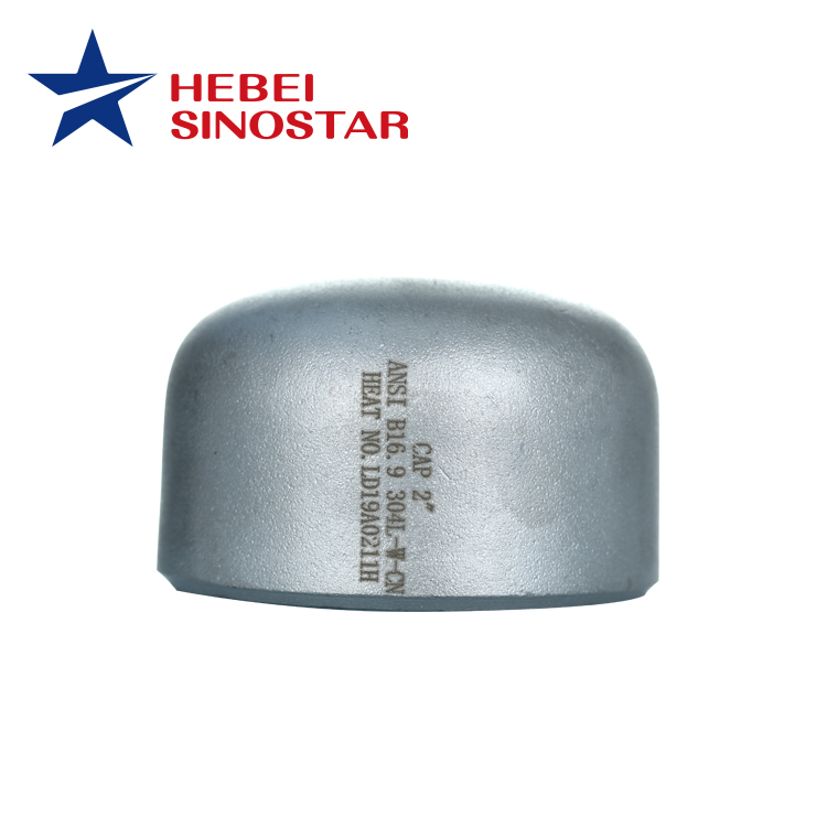 Stainless Butt Welding Pipe Fitting Cap