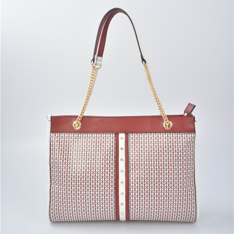 Leather handbag/tote bag/shoulder bag